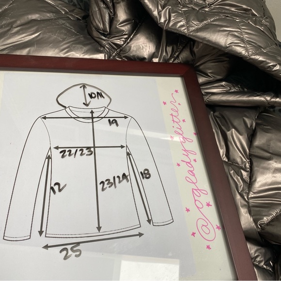 Gap NWT Gunmetal Puffer Jacket - Picture 10 of 17